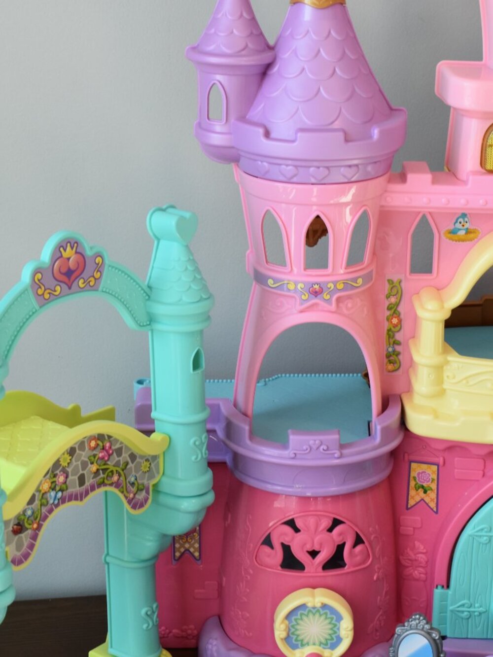 Vtech Go Go Smart Friends Enchanted Princess Castle Doors Opens Manually w/ Box - Picture 5 of 14
